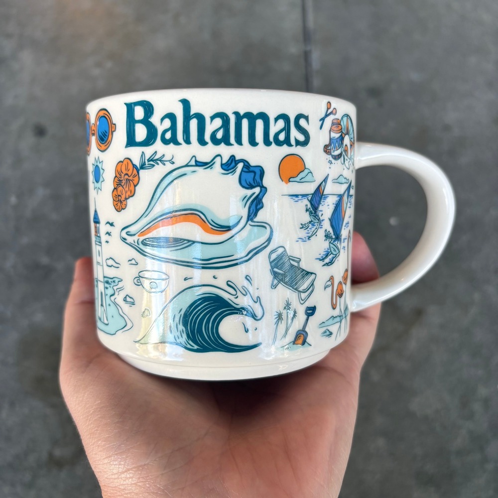 Starbucks Bahamas Coffee Mug Been There Series Travel 2018 Discontinued Rare